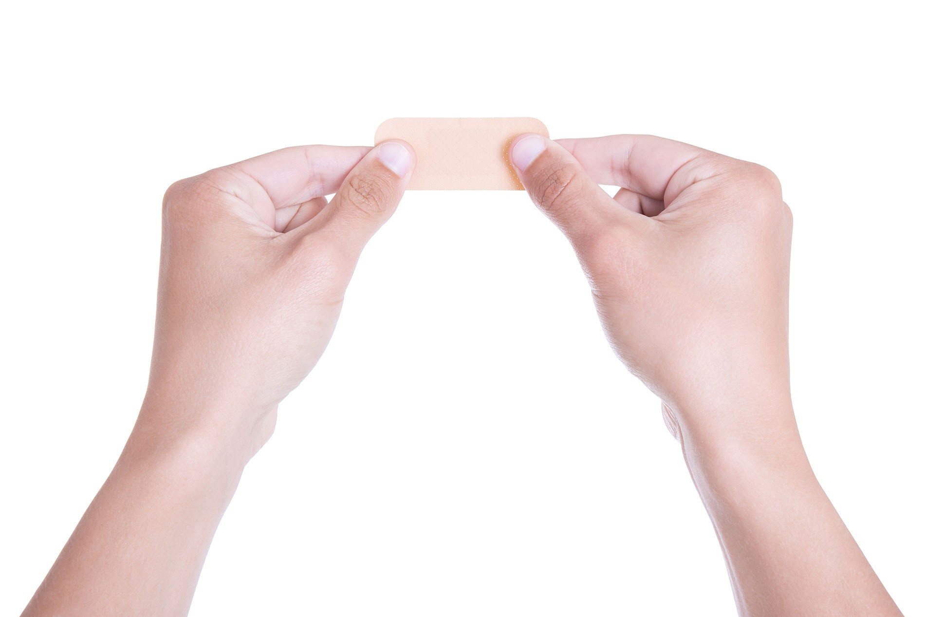 Tricks to apply a scar reducing patch correctly
